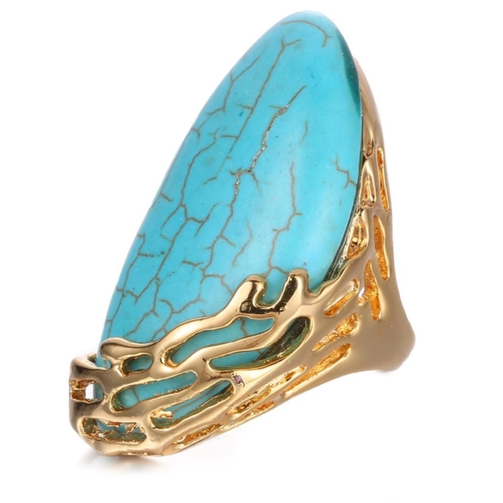 Natural Turquoise Ring